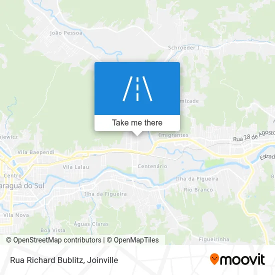 Rua Richard Bublitz map
