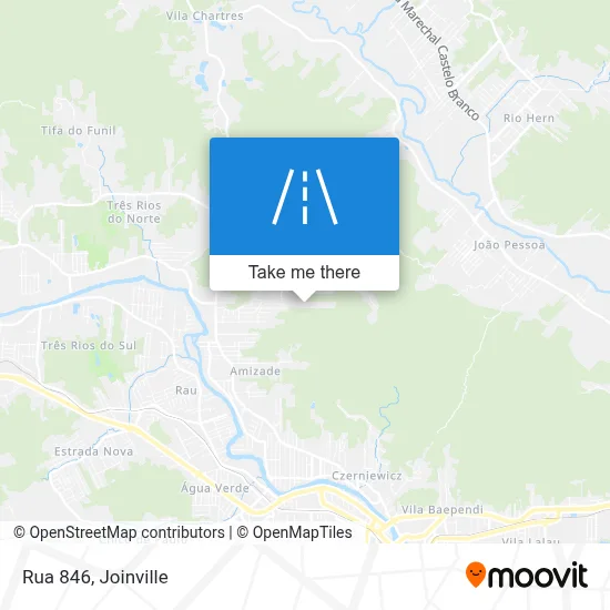 Rua 846 map