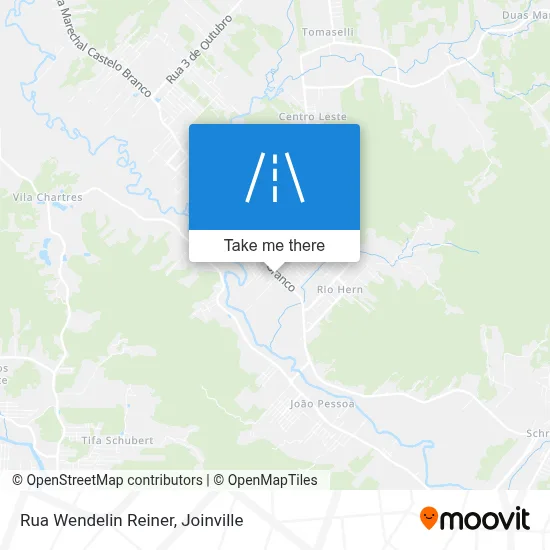 Rua Wendelin Reiner map