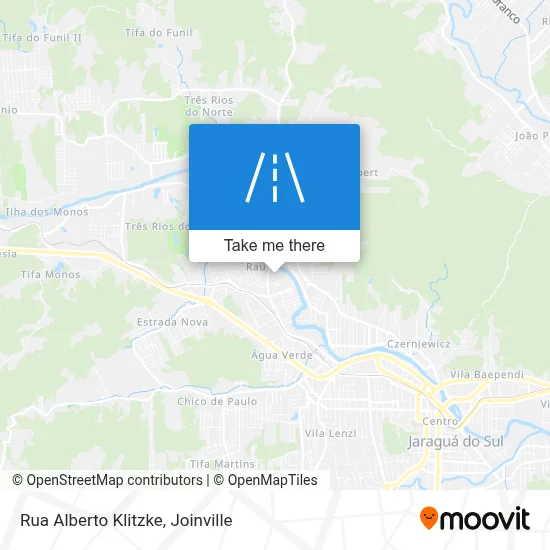 Rua Alberto Klitzke map