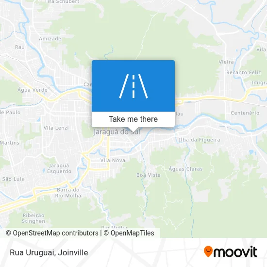 Rua Uruguai map