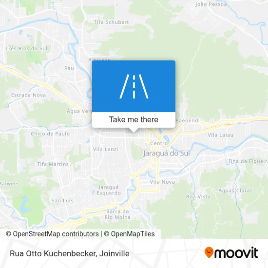 Rua Otto Kuchenbecker map