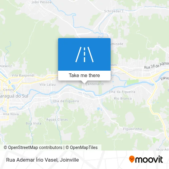 Rua Ademar Írio Vasel map
