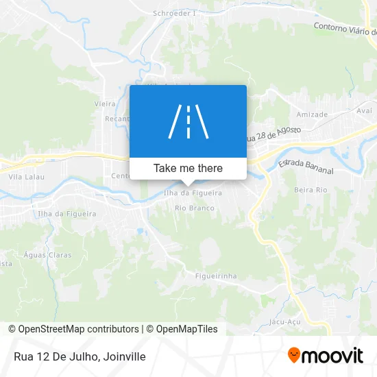 Rua 12 De Julho map