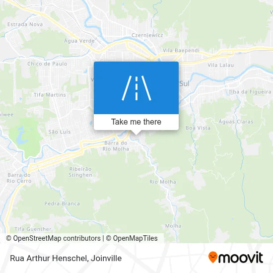 Rua Arthur Henschel map
