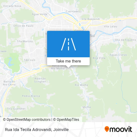 Rua Ida Tecila Adrovandi map