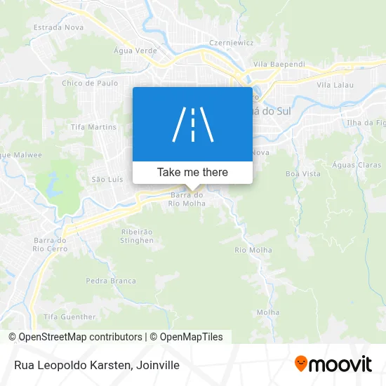 Rua Leopoldo Karsten map