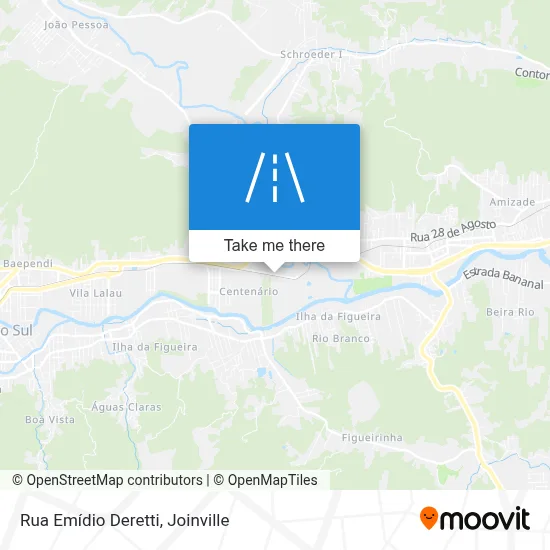 Rua Emídio Deretti map