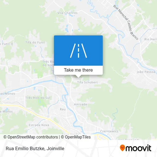 Rua Emílio Butzke map