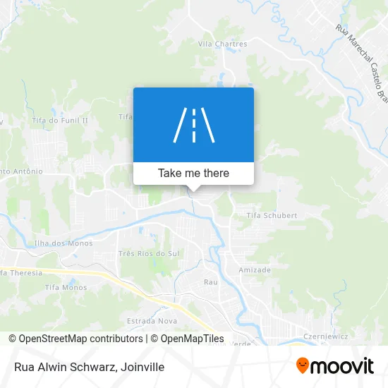 Rua Alwin Schwarz map