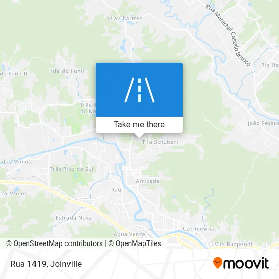 Rua 1419 map