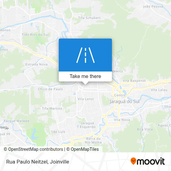 Rua Paulo Neitzel map