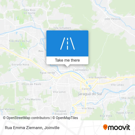 Rua Emma Ziemann map