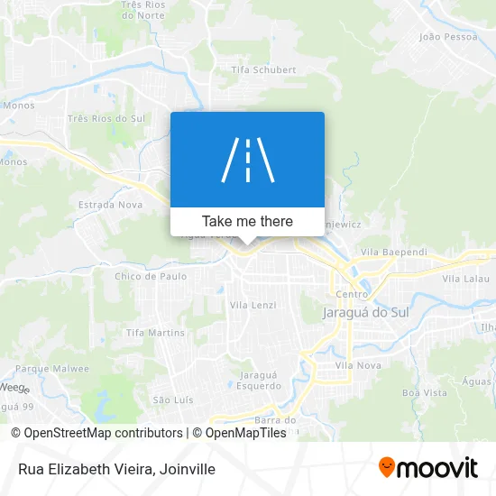 Rua Elizabeth Vieira map