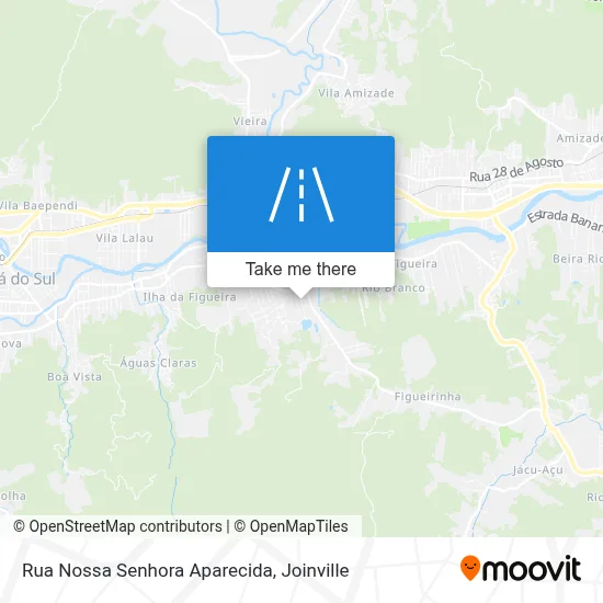 Rua Nossa Senhora Aparecida map
