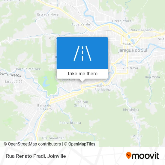 Rua Renato Pradi map