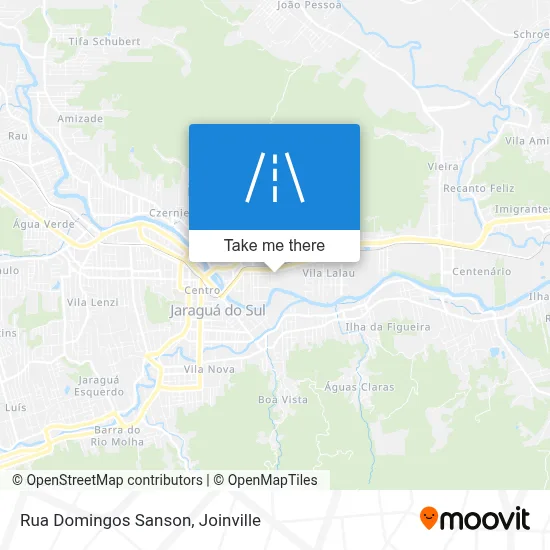 Rua Domingos Sanson map