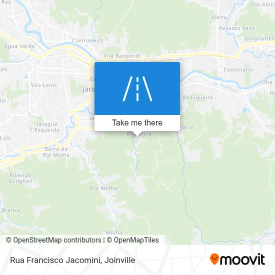 Rua Francisco Jacomini map