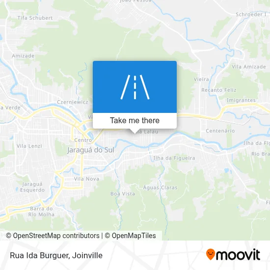 Rua Ida Burguer map