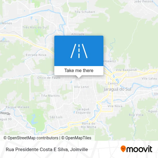 Rua Presidente Costa E Silva map