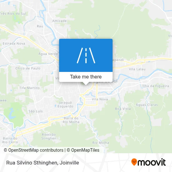 Rua Silvino Sthinghen map