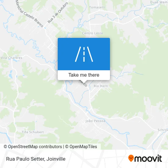 Rua Paulo Setter map