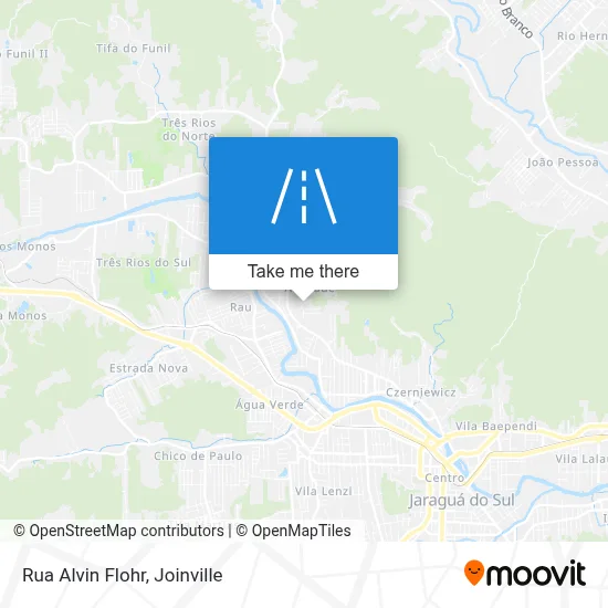Rua Alvin Flohr map