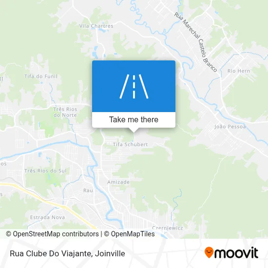 Rua Clube Do Viajante map