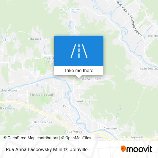 Rua Anna Lascowsky Milnitz map