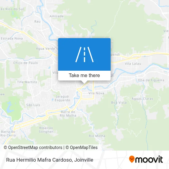 Rua Hermilio Mafra Cardoso map