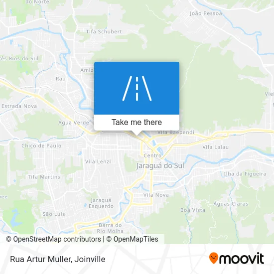 Rua Artur Muller map