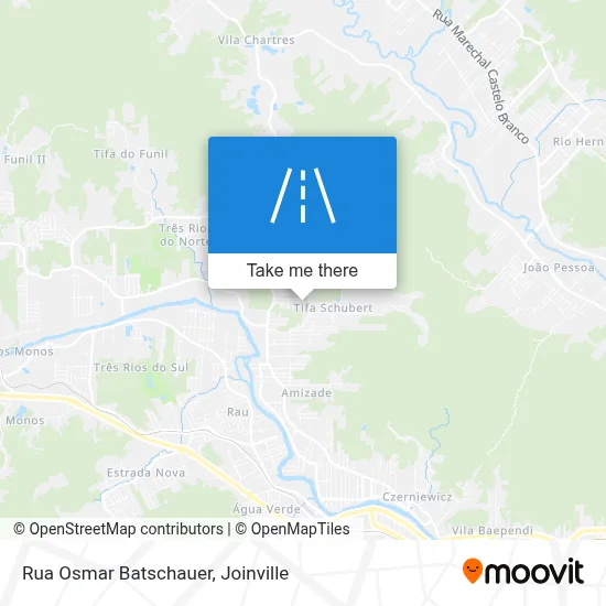 Rua Osmar Batschauer map