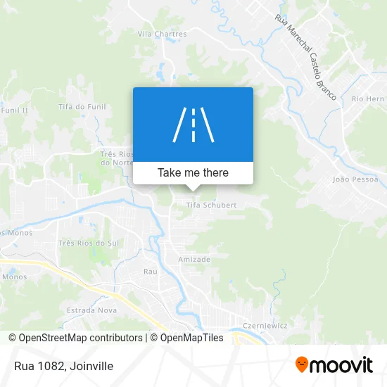 Rua 1082 map