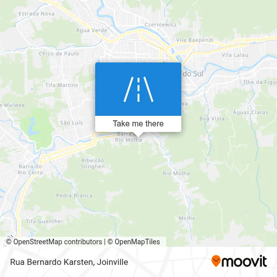 Rua Bernardo Karsten map