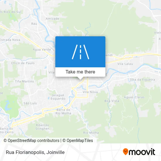Rua Florianopolis map