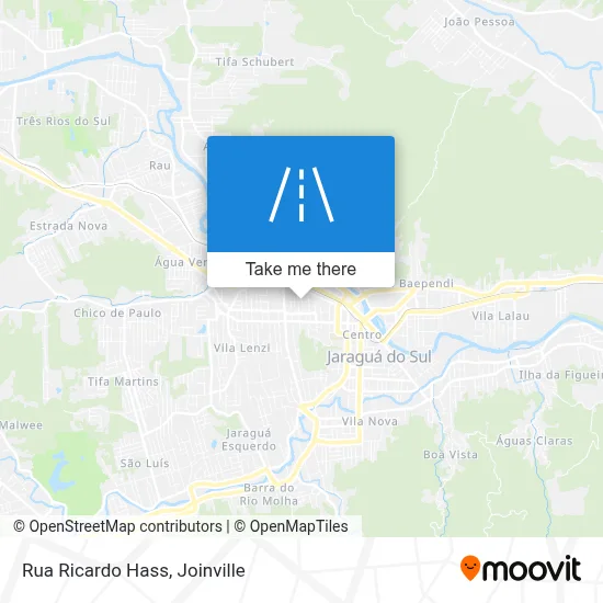 Rua Ricardo Hass map