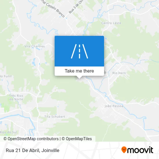 Rua 21 De Abril map