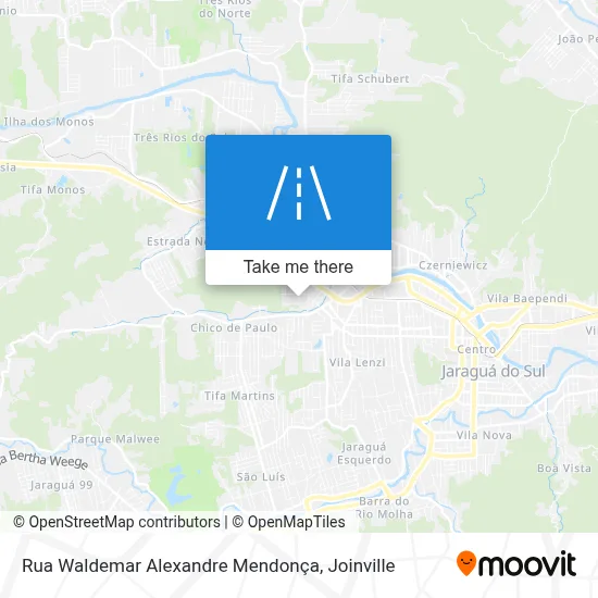 Rua Waldemar Alexandre Mendonça map