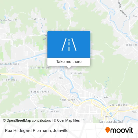 Rua Hildegard Piermann map