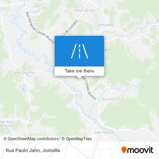 Rua Paulo Jahn map