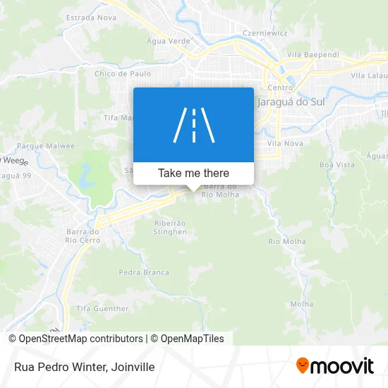 Rua Pedro Winter map