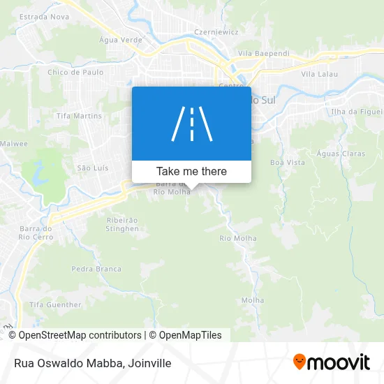 Rua Oswaldo Mabba map