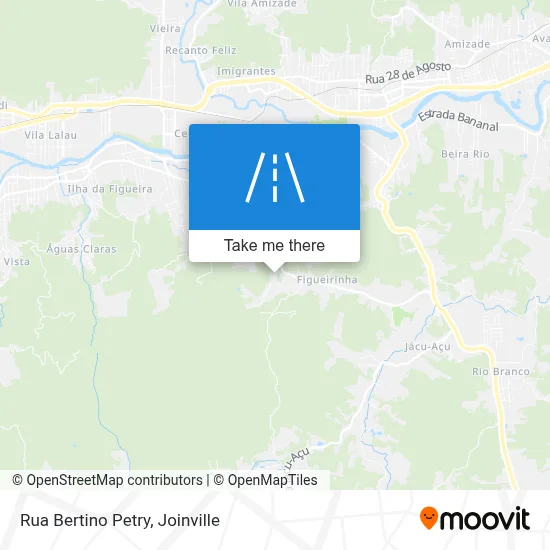 Rua Bertino Petry map