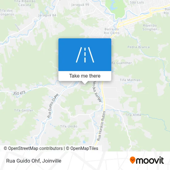 Rua Guido Ohf map