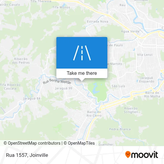 Rua 1557 map