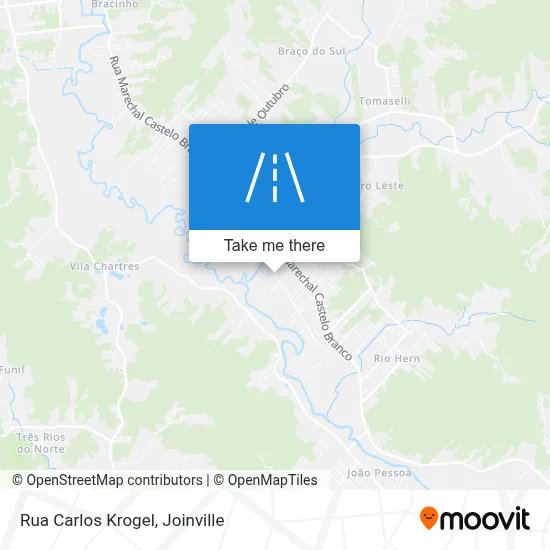 Rua Carlos Krogel map