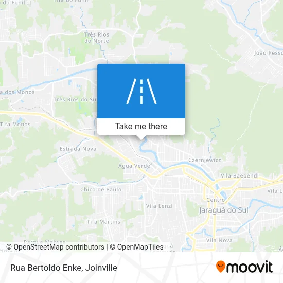 Rua Bertoldo Enke map