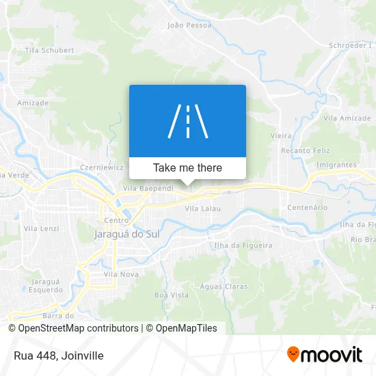Rua 448 map