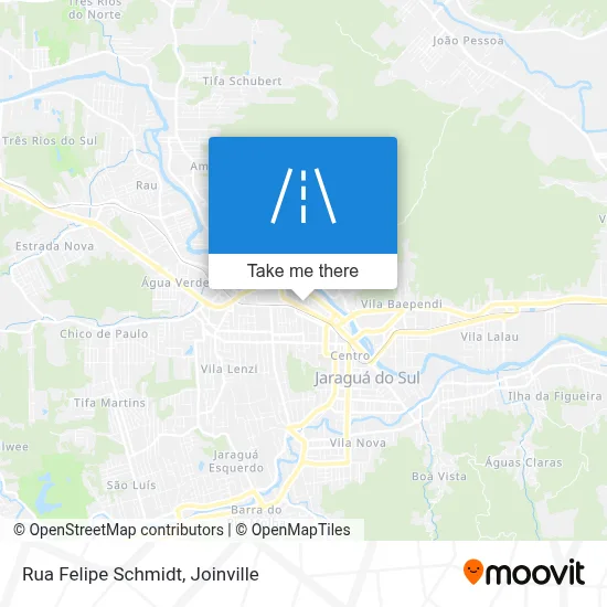 Rua Felipe Schmidt map