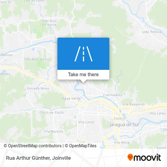 Rua Arthur Günther map